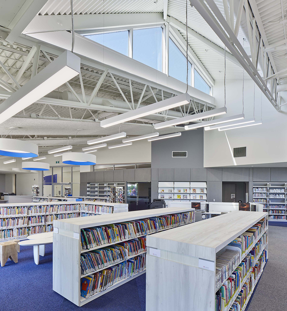 Bloaag Detail Clearview Public Library, Stayner Branch